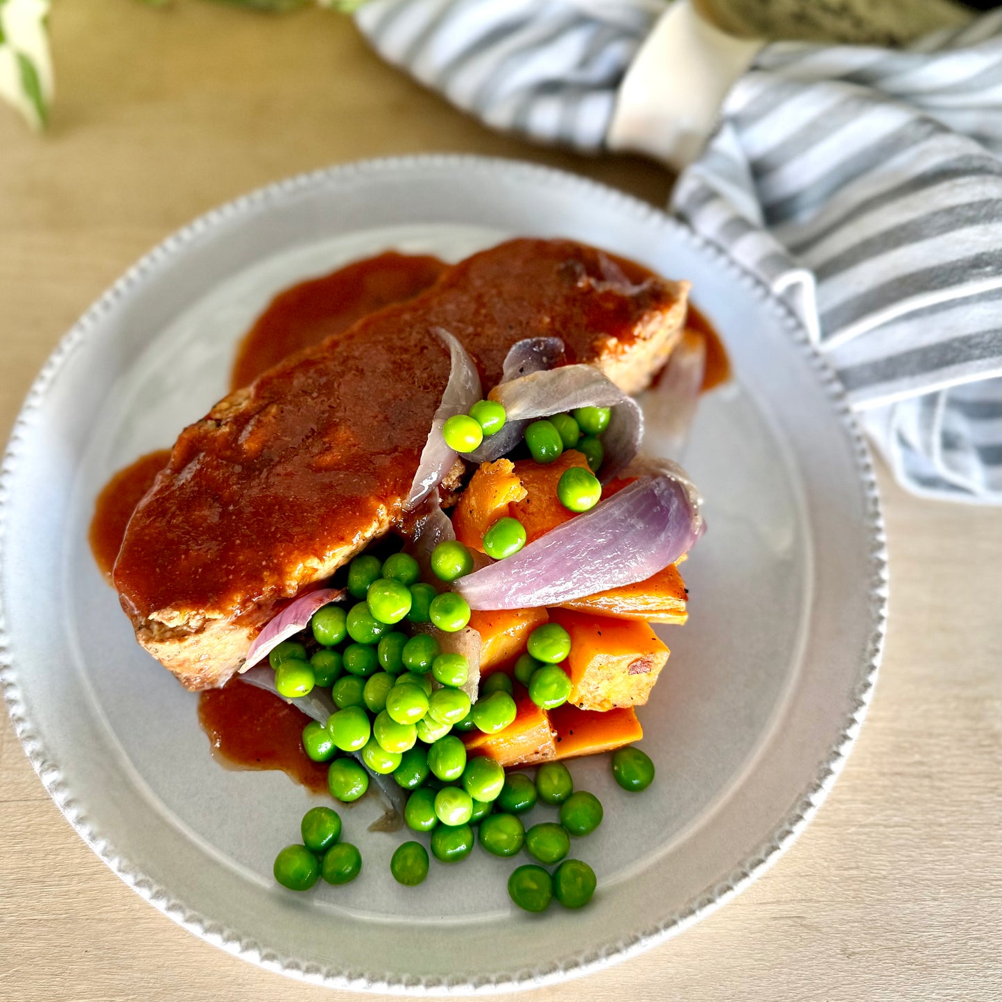 Glazed Beef & Pork Meatloaf (Frozen)