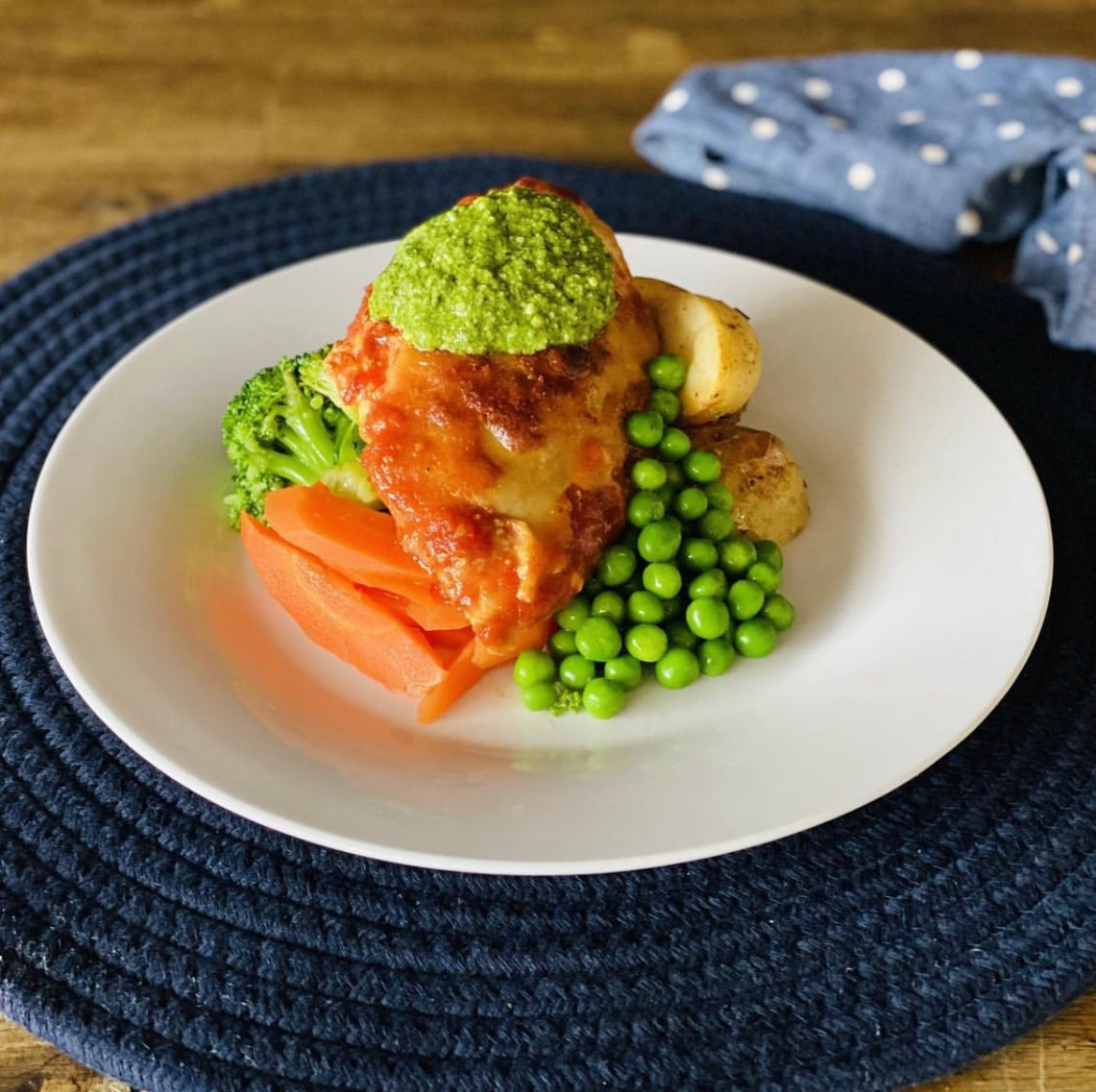 Oven Baked Chicken Parmigiana