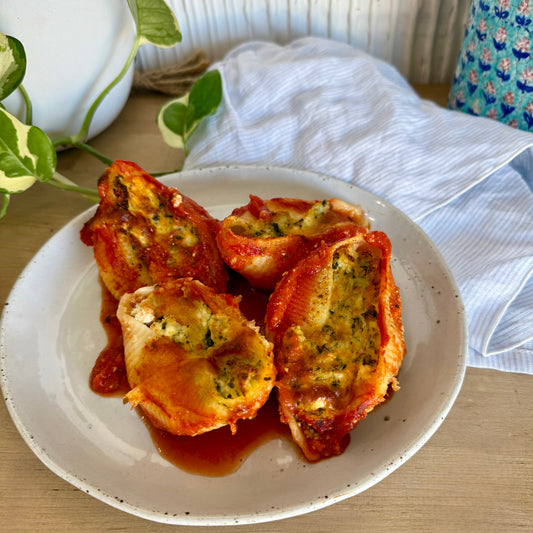 Spinach & Ricotta Shells (V)
