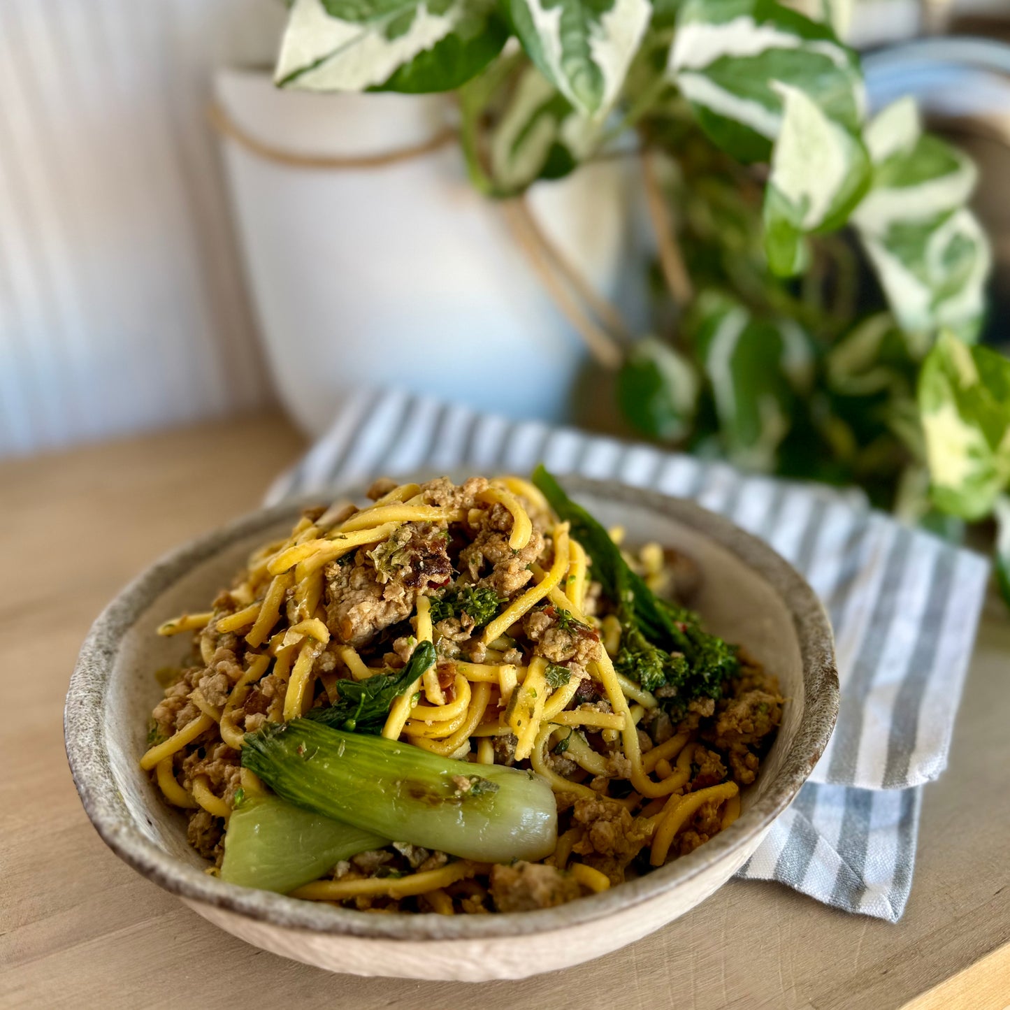 Pork Noodle Bowl