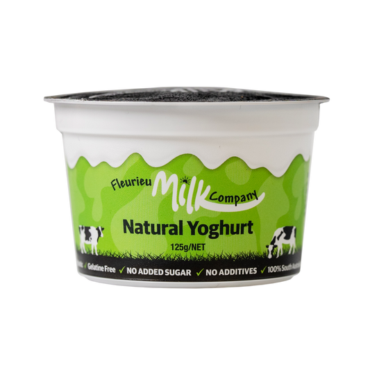 Fleurieu Milk Company Natural Yoghurt (Lactose Free) 125g